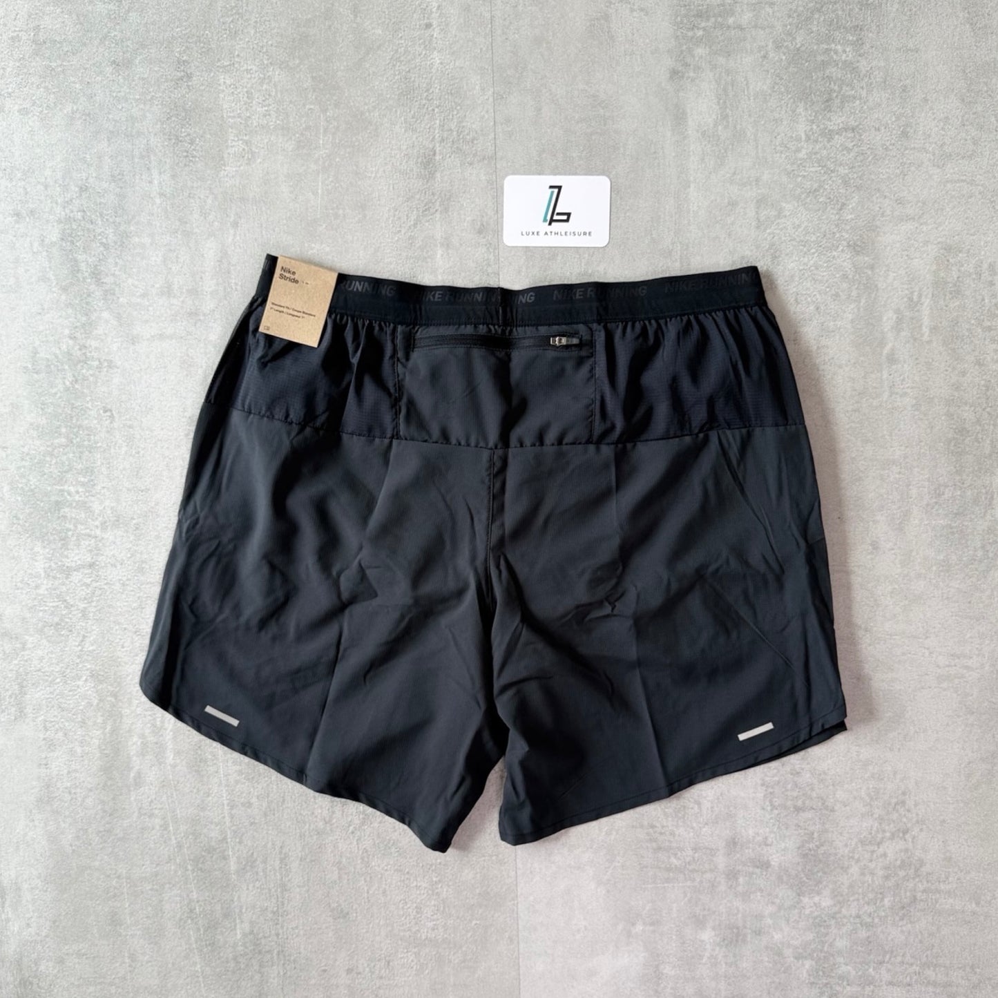 NIKE STRIDE SHORTS 18CM/7” ‘BLACK’