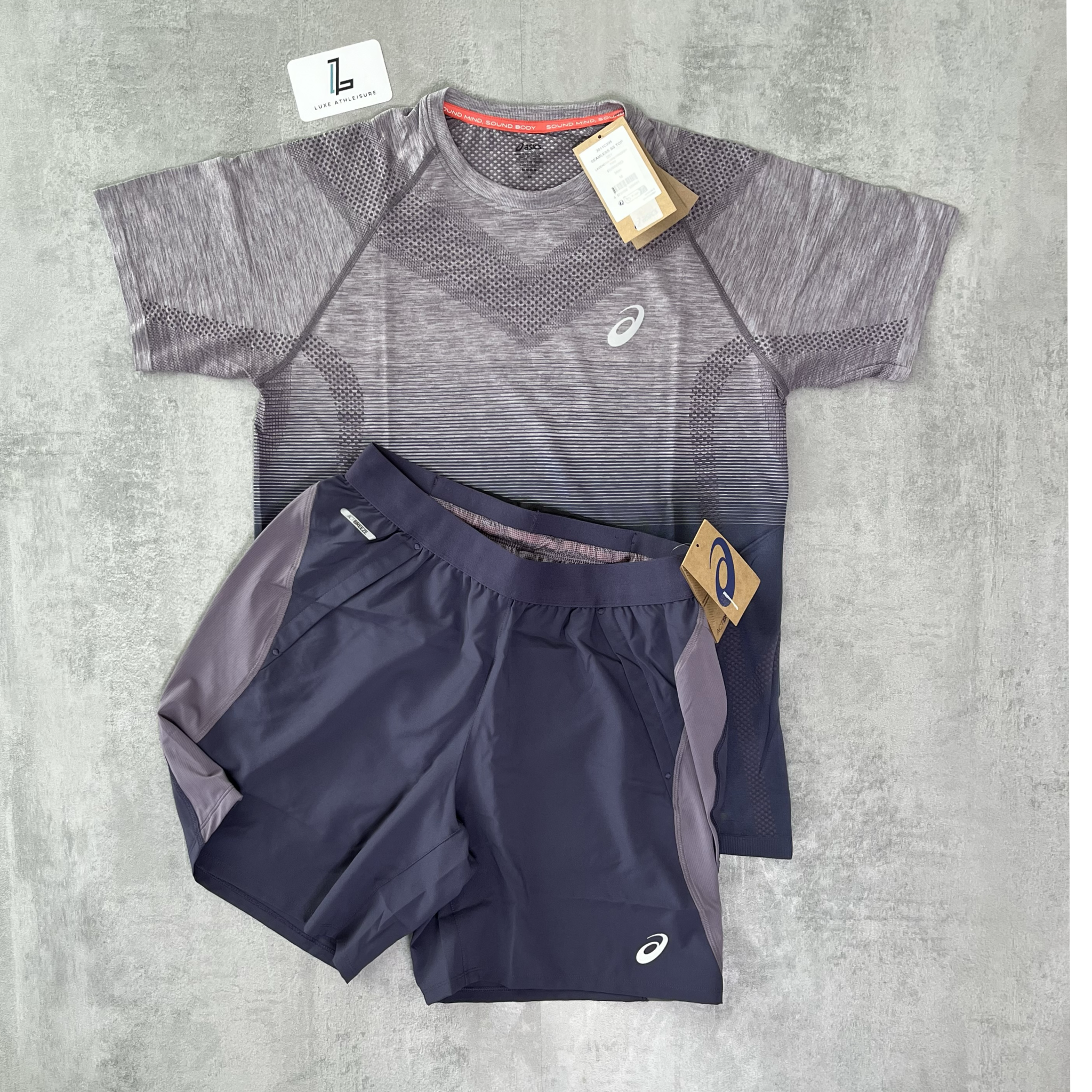 ASICS SEAMLESS ROAD SET ‘LAVENDER GREY’