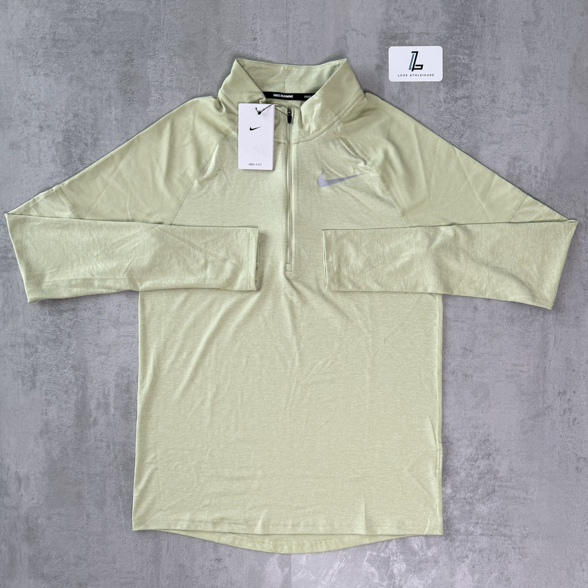 NIKE ELEMENT 1.0 1/2 ZIP ‘OLIVE AURA’