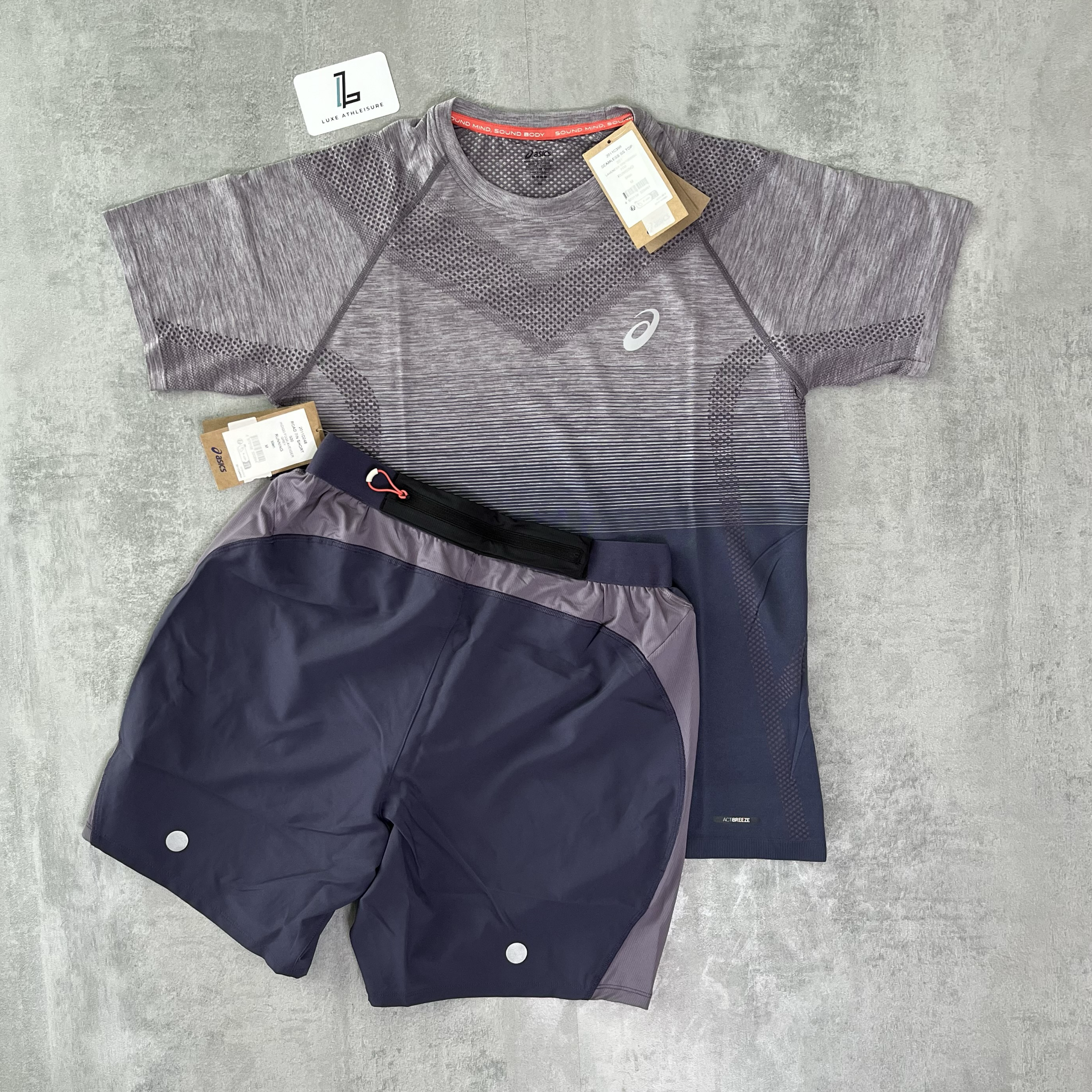 ASICS SEAMLESS ROAD SET ‘LAVENDER GREY’