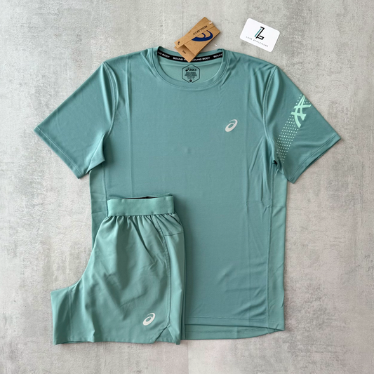 ASICS ICON SET ‘CELADON/LIGHT TEAL’