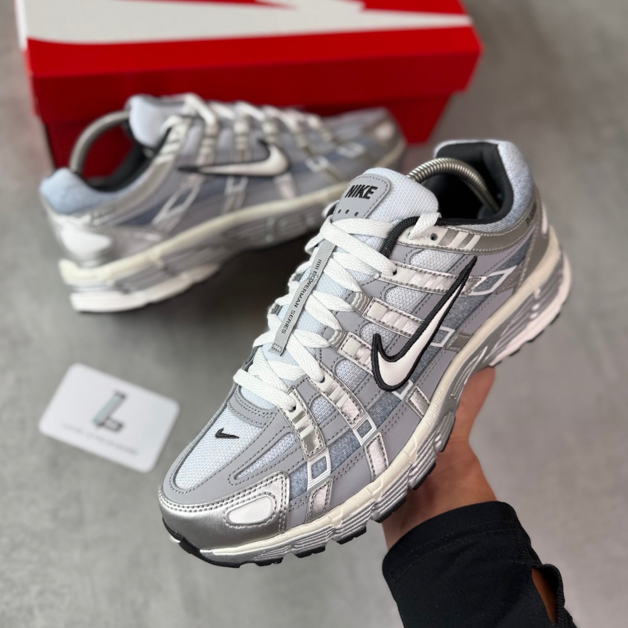 NIKE P6000 ‘METALLIC WOLF GREY’