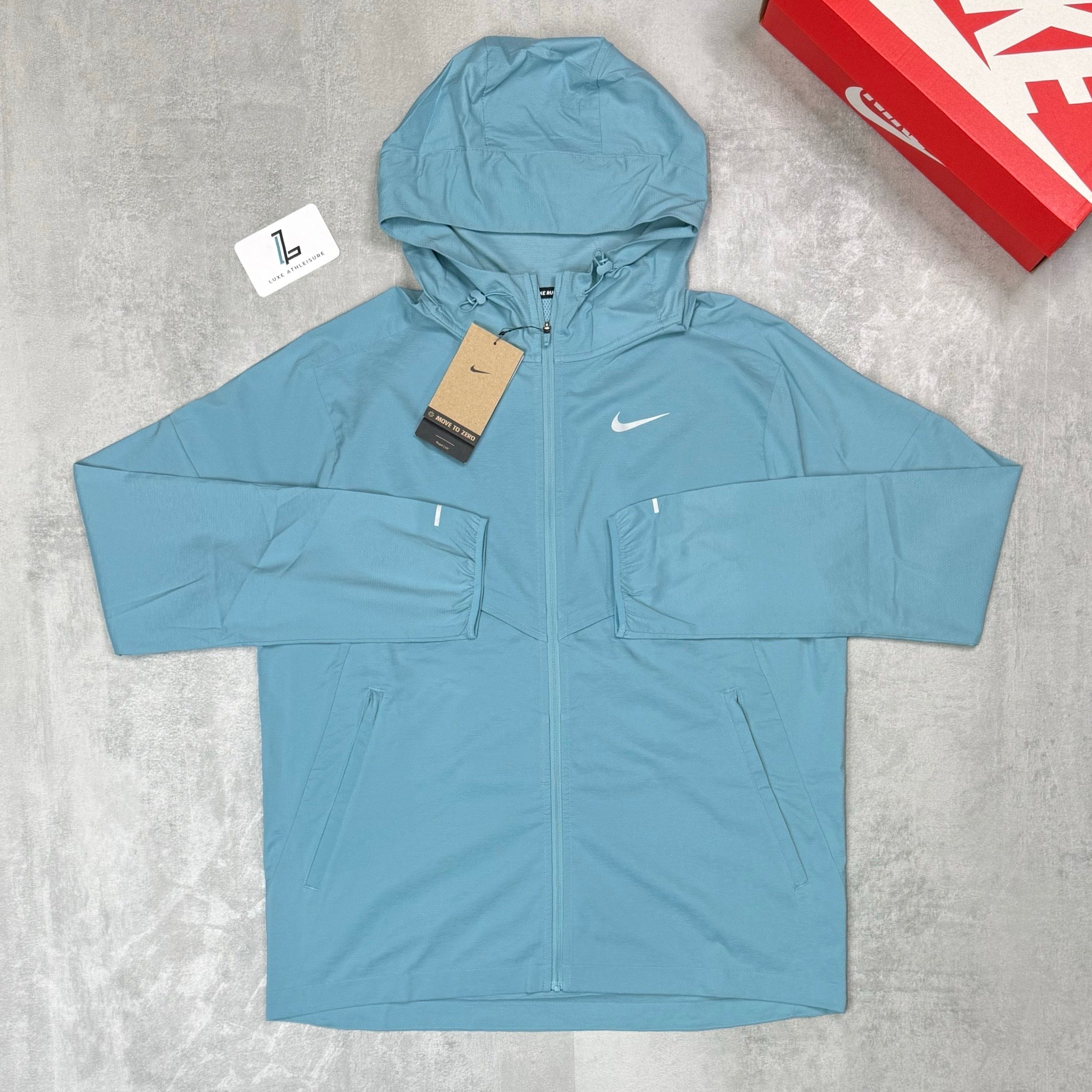 NIKE UV WINDBREAKER ‘DENIM TURQUOISE’